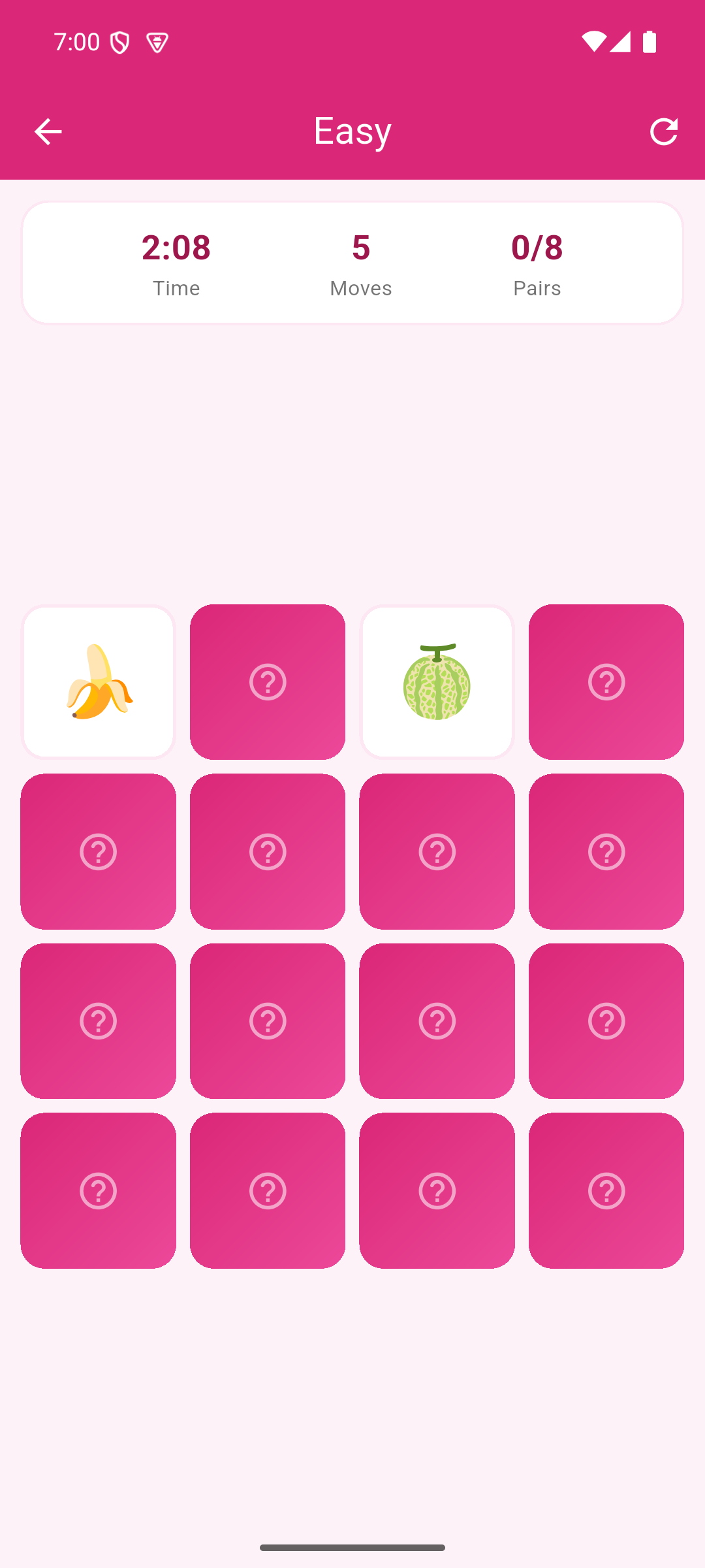 Find the pairs